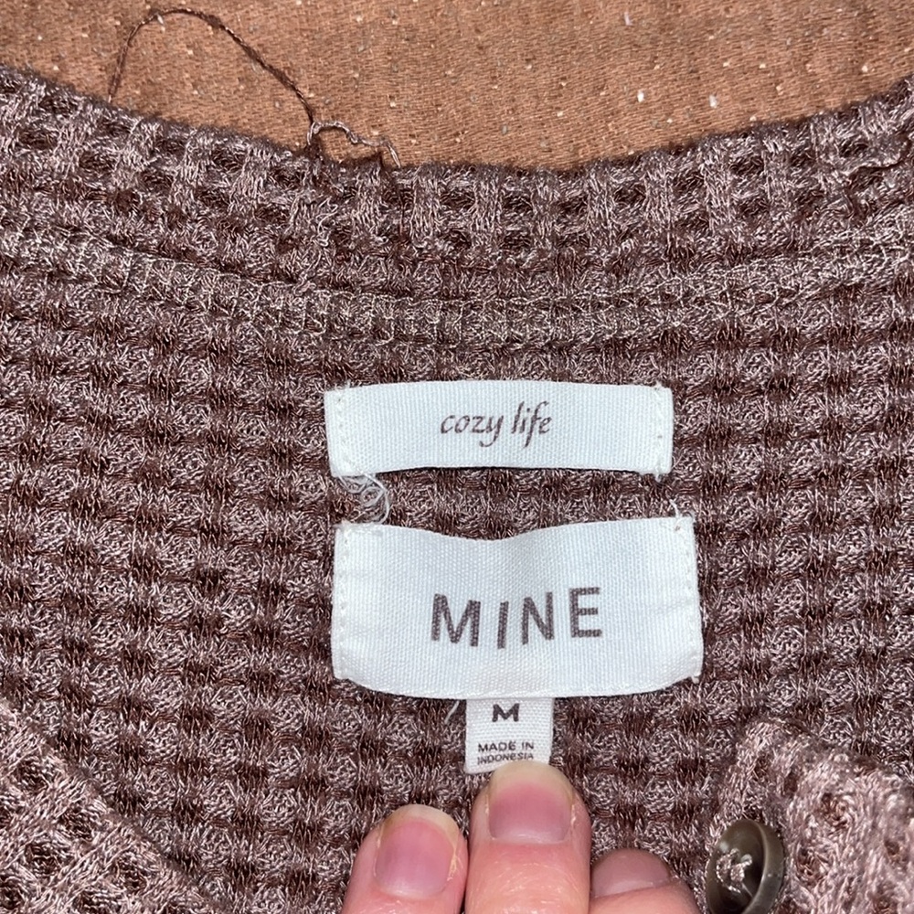 Waffle-Knit Lounge Set - Picture 5 of 7